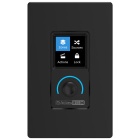 Atlas Sound C-ZSV-B Atmosphere Zone, Source and Volume Wall Controller - Black