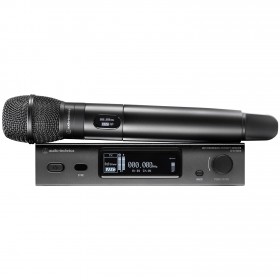 Audio-Technica ATW-3212NC710 3000 Series Fourth Generation Network-Enabled Wireless Microphone System with ATW-C710 Handheld Microphone