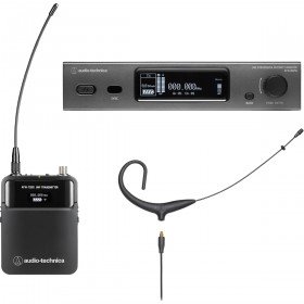 Audio-Technica ATW-3211/892x 3000 Series Fourth Generation Wireless Microphone System with BP892xcH Headworn Mic - Black