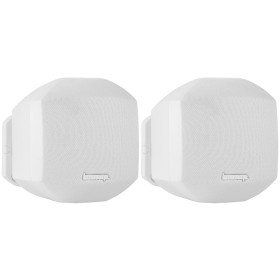 Biamp MASK2 2.5" 50W Compact 8 Ohm Surface Mount Speakers - White Pair Biamp MASK2 2.5" 50W Compact 8 Ohm Surface Mount Speakers - White Pair
