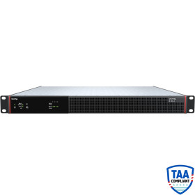 Biamp Voltera D 1200.4M 1200W 4-Channel Sharing Audio DSP and Amplified Loudspeaker Controller 