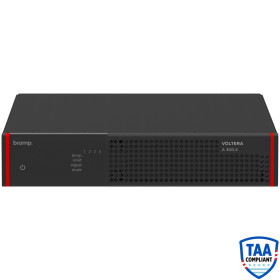 Biamp Voltera A 300.4 Compact 300W 4-Channel Half-Rack Power Amplifier Biamp Voltera A 300.4 Compact 300W 4-Channel Half-Rack Power Amplifier