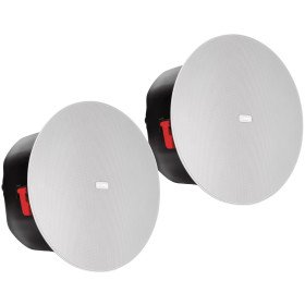 Biamp Desono C-IC6 2-Way 6.5" 60W Conferencing Ceiling Speakers - White Pair
