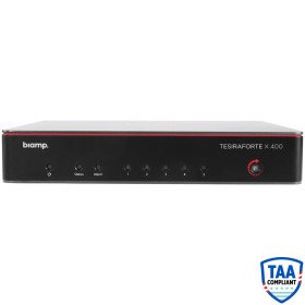 Biamp TesiraFORTE X 400 Meeting Room DSP Biamp TesiraFORTE X 400 Meeting Room DSP