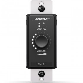 Bose ControlCenter CC-2D Digital Wall Zone Controller with A/B Source Selection - Black