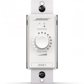 Bose ControlCenter CC-2D Digital Wall Zone Controller with A/B Source Selection - White
