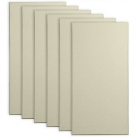 Primacoustic Broadband Absorber 24" x 48" x 2" Broadway Acoustic Panels, Square Edge - Beige (6-Pack)