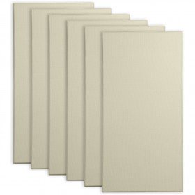 Primacoustic Broadband Absorber 24" x 48" x 1" Broadway Acoustic Panels, Beveled Edge - Beige, 6-Pack (Discontinued)