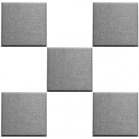 Primacoustic Scatter Blocks Broadway Acoustic Panels - Grey Beveled Edge (24-Pack)