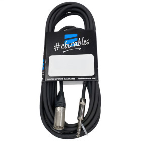 CBI BLC-25 Balanced 22G 1/4" Male TRS to Male XLR Cable - 25ft