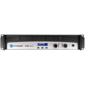 Crown CDi 1000 Power Amplifier 2-Channel 500W @ 4Ω, 70V/140V Commercial Installation Amplifier