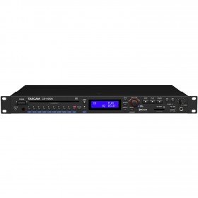 Tascam CD-400U CD and Media Player with Integrated AM/FM Receiver and Bluetooth