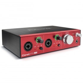 Focusrite Clarett 2Pre USB 10-In 4-Out Audio Interface for PC and Mac (Discontinued)