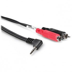 Hosa CMR-206R Stereo Breakout Audio Cable - 6ft