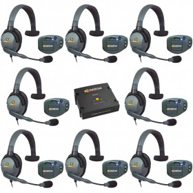 Eartec COMSTAR 8 Eight Person Wireless Intercom System with ComPak Beltpacks (Discontinued)