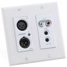 Bose ControlSpace WP22BU-D Dante Wall Plate (Discontinued)