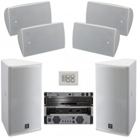 Lecture Hall Sound System with Yamaha IF2112/AS and VXS Speakers XMV4280 and XP7000 Power Amplifiers (Discontinued Components)