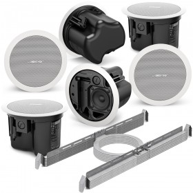 Bose FreeSpace FS2C Ceiling Loudspeaker Contractor 6-Pack with Adjustable Tile Bridges - White