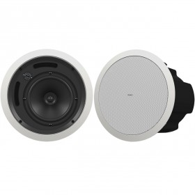 Tannoy CVS 6 6" Coaxial In-Ceiling Loudspeaker 70V and 100V 240 Watt UL 1480 Certified - Pair 