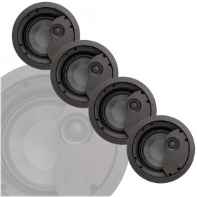 Phase Technology CI6.1X 6.5" 2-Way Surround Ceiling Speakers Master Pack (4-Pack)