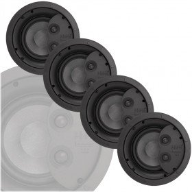 Phase Technology CI6.2X 6.5" 2-Way Surround Ceiling Speakers Master Pack (4-Pack)