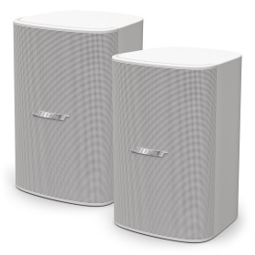 Bose DesignMax DM6SE 6.5" Surface Mount Indoor Outdoor Loudspeakers 125W IP55 Rated - White Pair