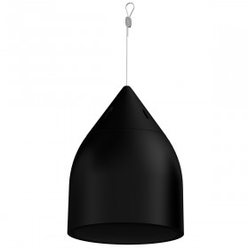 Community DP8 8" High Output High Quality 2-Way Pendant Mount Loudspeaker 150W 8 Ohm or 70V/100V - Black (Discontinued)