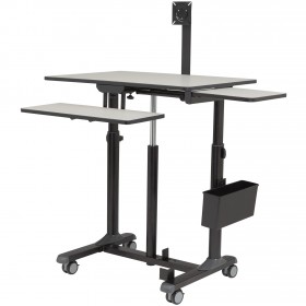 Oklahoma Sound EDTCP NPS Sit + Stand Teacher's Desk (Discontinued)