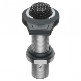 Audio-Technica ES945/LED Omnidirectional Condenser Boundary Microphone with Mute Switch and LED Indicator - Black (Discontinued)