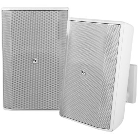 Electro-Voice EVID-S8.2TW 8" 2-Way Full-Range 70V/100V IP54 Weather Resistant Surface Mount Speaker - White Pair