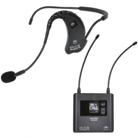 Galaxy Audio EVO-E Water/Sweat Resistant Headset Mic and Pocket-Sized Wireless Receiver Mic System