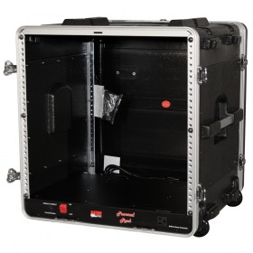 Gator GRR-10PL-US 10U Powered Audio Rolling Rack