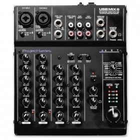 ART USBMix6 6-Channel USB Mixer