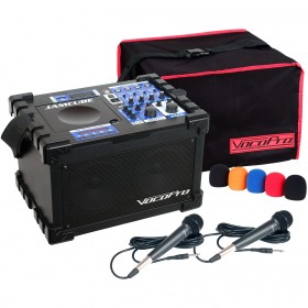 VocoPro JAMCUBE MC 100W Stereo All-In-One Mini PA Entertainment Package (Discontinued)