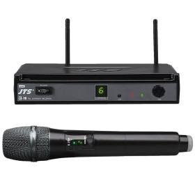 JTS E7R/E-7TH(D) UHF Single Channel Wireless Handheld Microphone System (Open Box)