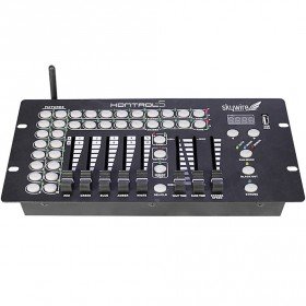 Blizzard Lighting Kontrol 5 Skywire 10-Channel 5 Fader Color Mixing DMX Controller with Built-In 2.4 GHz Wireless DMX Transmitter