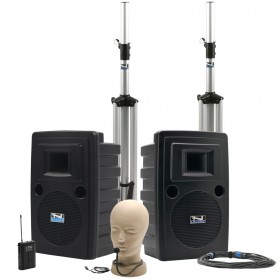 Anchor Audio LIB-DP Liberty Platinum Deluxe PA Package with Collar Microphone (Discontinued)