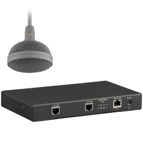 Audix M3GDK Tri-Element Hanging Microphone Kit with DN43 Dante AES67 Microphone Interface - Gray Audix M3GDK Tri-Element Hanging Microphone Kit with DN43 Dante AES67 Microphone Interface - Gray