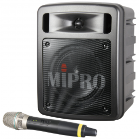 MIPRO MA-300/ACT58H Portable 60W Single Channel Bluetooth Wireless PA System with Wireless Handheld Mic