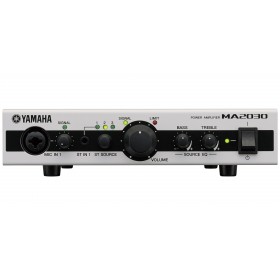 Yamaha MA2030 2 Channel Compact Mixer Amplifier 70V/100V/4 Ohm with DSP (Discontinued)