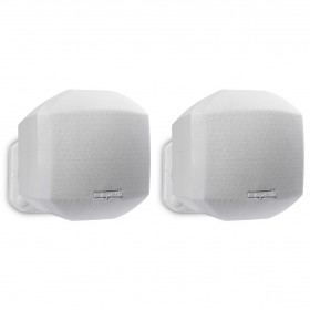 Apart Audio MASK2 2.5" Compact Surface Mount 8 Ohm Loudspeakers - White (Pair)