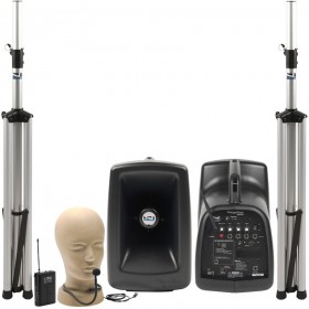 Anchor Audio MEGA-DP-AIR MegaVox Deluxe AIR Wireless Speaker Package with Wireless Collar Microphone (Discontinued)