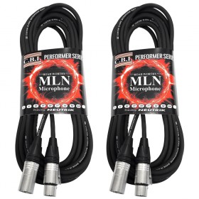 CBI MLN-2PC Performer Series Microphone Cables