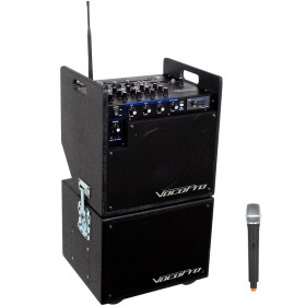 VocoPro MOBILEMAN 1 Battery-Powered PA System with Subwoofer (Discontinued) VocoPro MOBILEMAN 1 Battery-Powered PA System with Subwoofer (Discontinued)