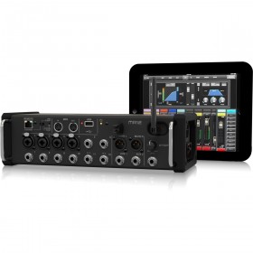 MIDAS MR12 12-Input Digital Mixer for iPad or Android Tablets with Wi-Fi and USB Stereo Recorder