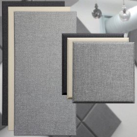 Acoustic Sound Panels for Large Office with High-Performance Broadway Control Cube and Broadband Absorber Acoustic Treatment Panels