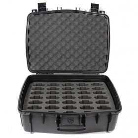 Williams Sound CCS 056 35 Large Water Resistant Carry Case with 35 Slots for Body Packs