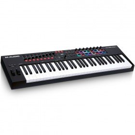 M-Audio Oxygen Pro 61 Powerful, 61-Key USB Powered MIDI Controller with Smart Controls and Auto-Mapping