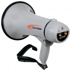 Califone PA20R 20W Megaphone with Siren, Message Repeater and 