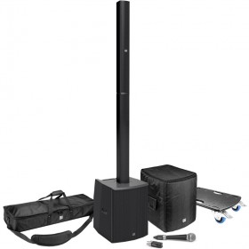 Portable PA System with LD Systems MAUI 28 G2 Compact Bluetooth Column PA Speaker, Pure Resonance Audio UC1S Mic and U3 Digital Wireless Plug-On System